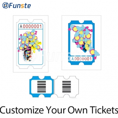 Redemption Ticket Paper For Ticket Redemption Game Machine