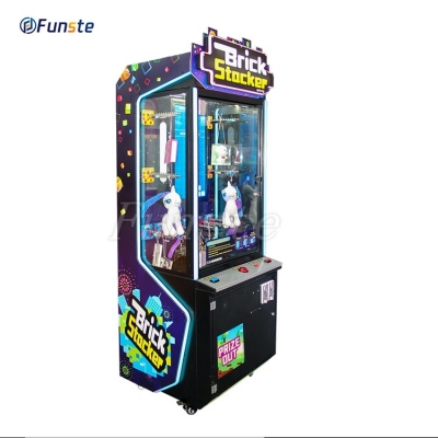 Hot Sale Pile Up Stacker Prize Game Machine Coin Operated Claw Arcade Machine
